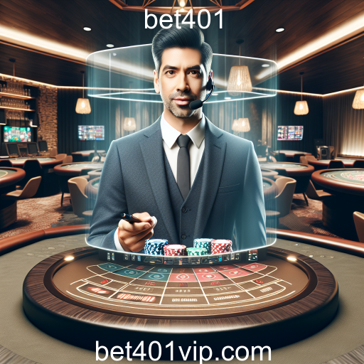 A Experiência Imersiva do Cassino Ao Vivo no bet401